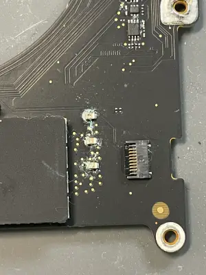 マザーボード水濡れ